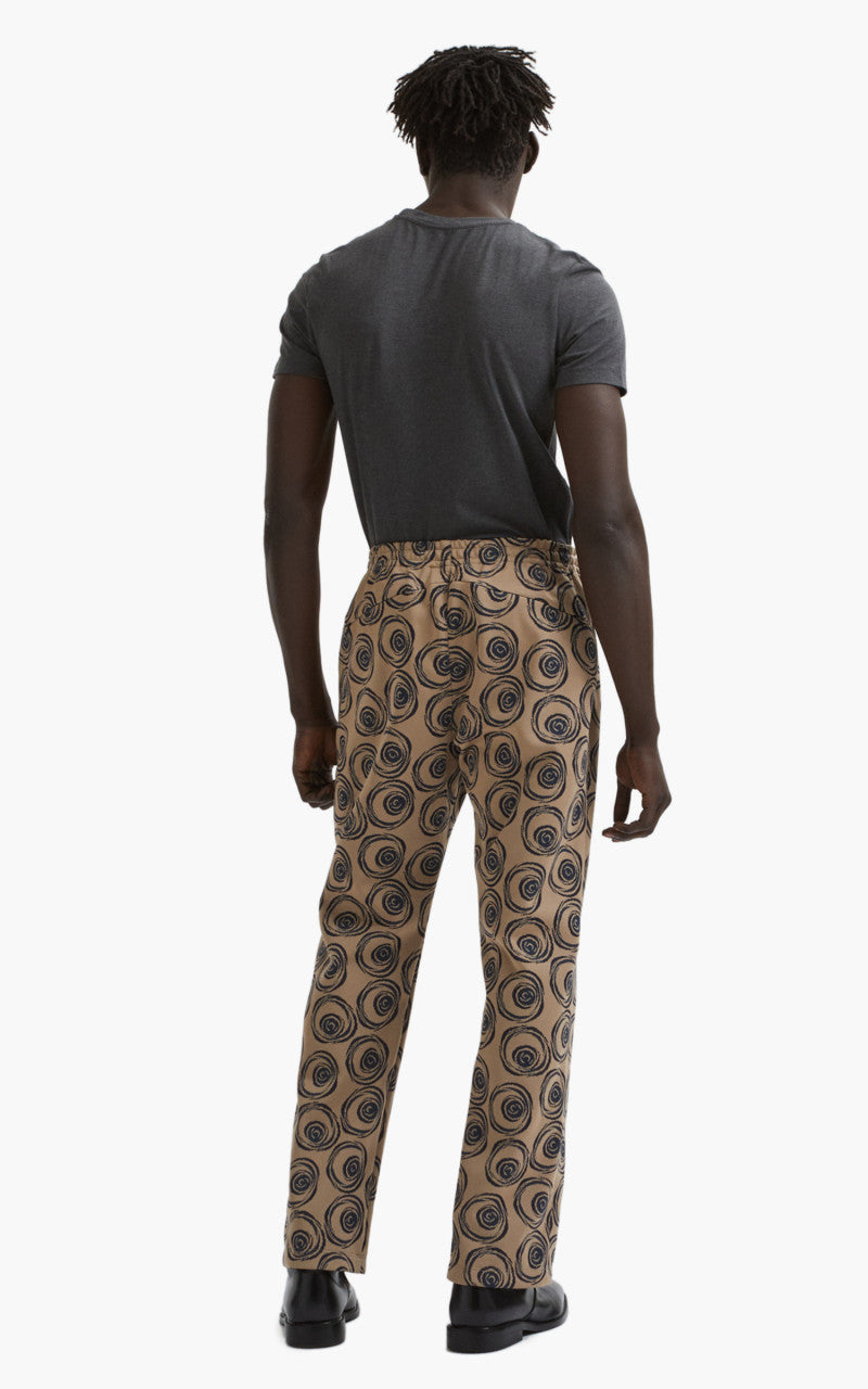 Baracuta x Needles Jacquard Trouser Beige