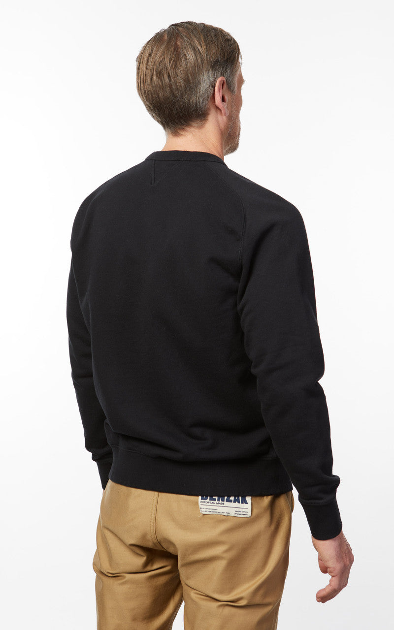 Benzak BS-09 Crew Neck Sweat Heavy Black