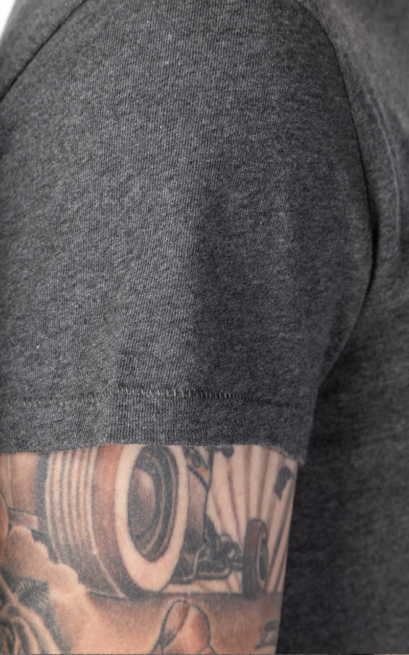 Benzak BT-01 Pocket Tee Dark Grey Melee