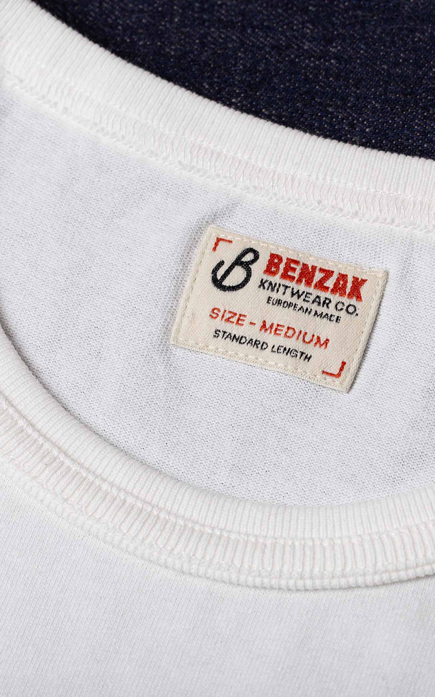 Benzak BT-09 Vintage Tee Off White