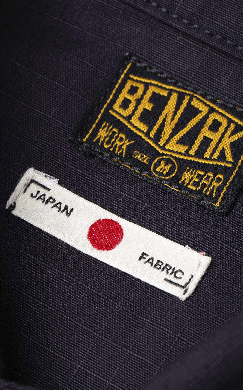 Benzak BWS-03 Military Overshirt Ripstop Navy