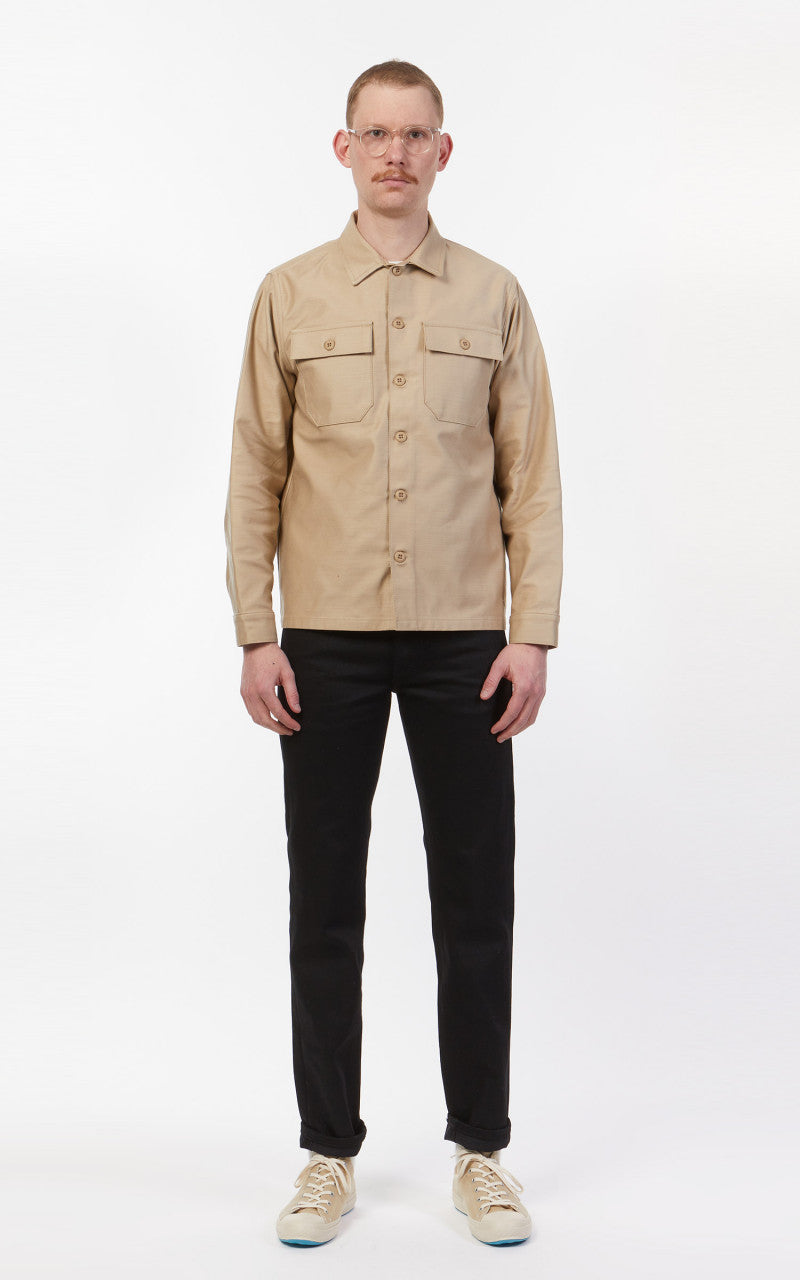 Benzak BWS-03 Military Overshirt Twill Sand