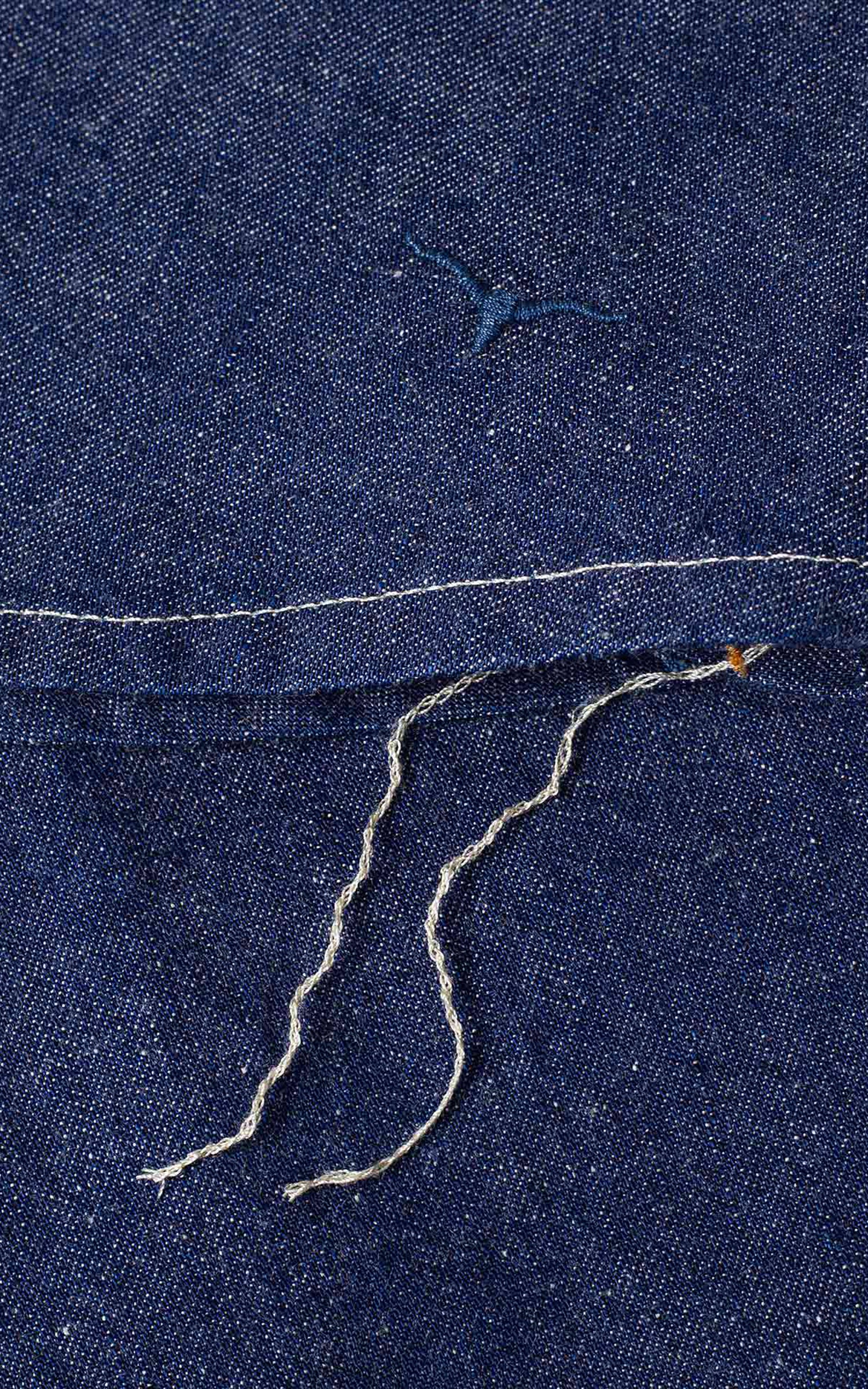 Benzak BWS-06 Worker Shirt Union Denim Indigo 9.5oz