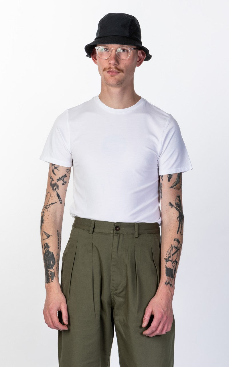 Resteröds Tee Bamboo 2-Pack White