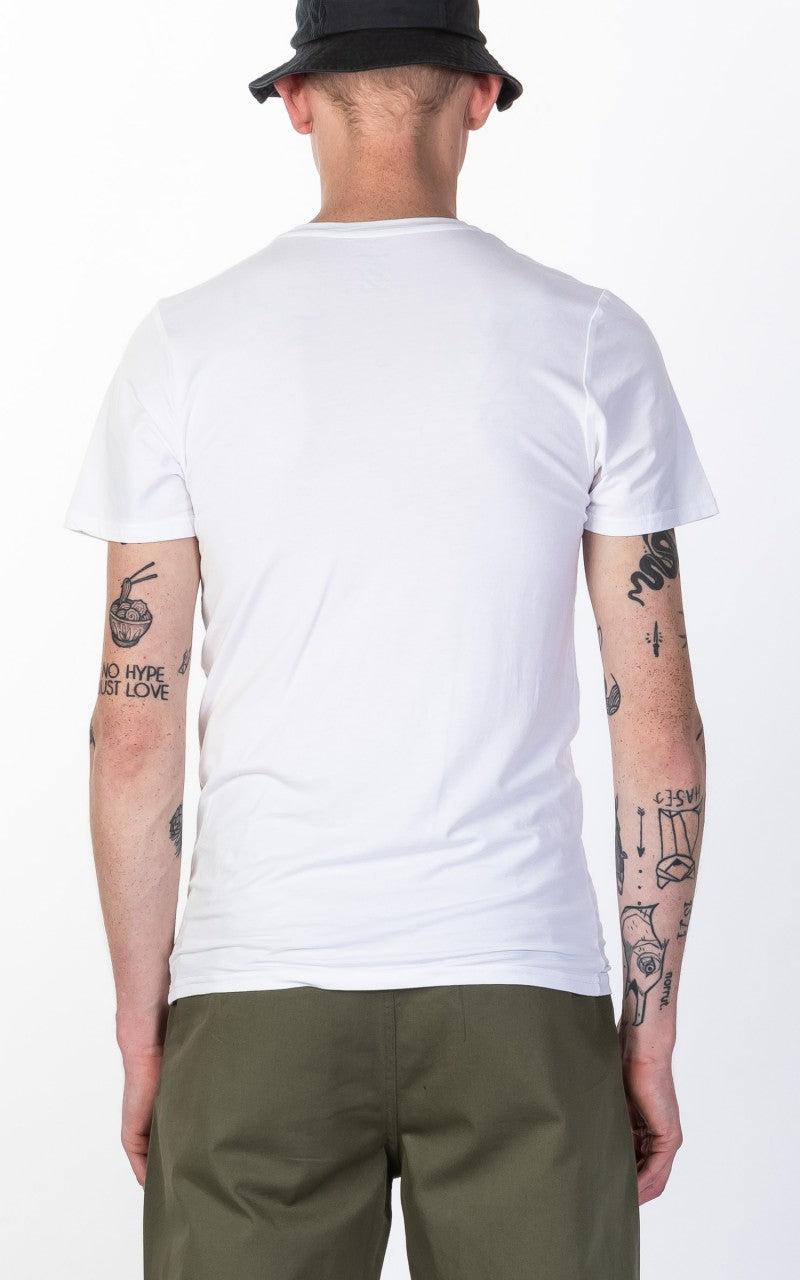Resteröds Tee Bamboo 2-Pack White