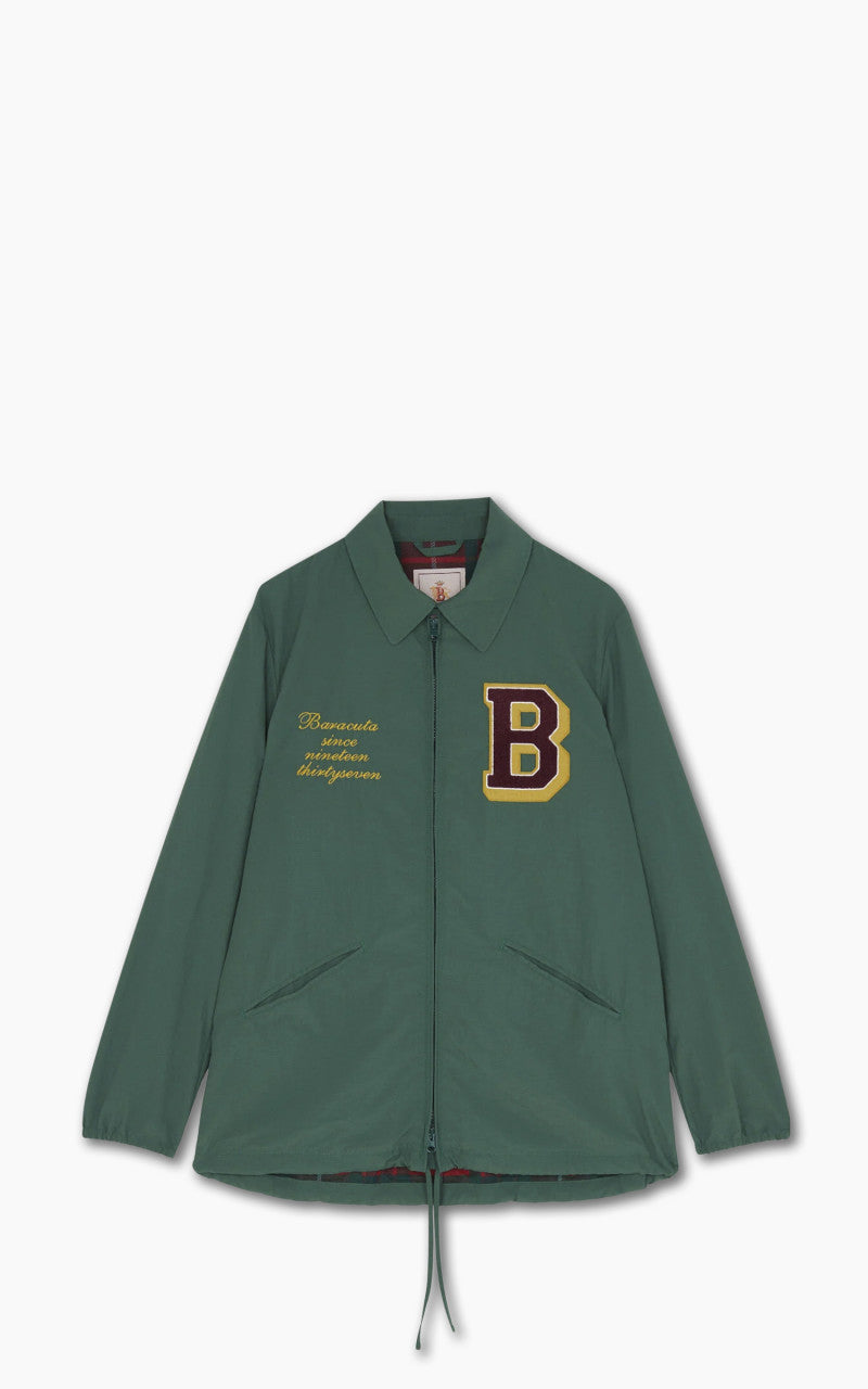 Baracuta Nylon Coach Jacket Racing Green