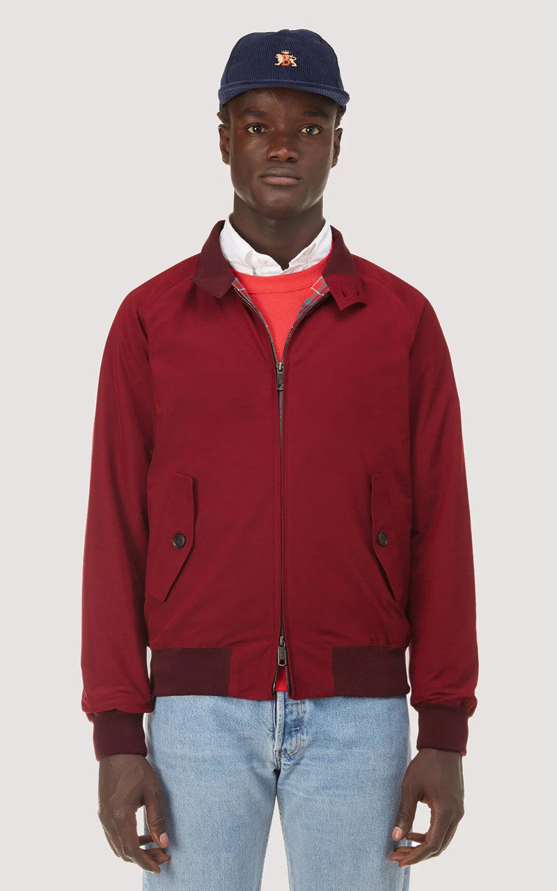 Baracuta G9 Classic Harrington Jacket Tawny Port