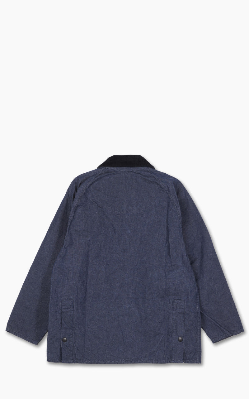 Barbour Bedale Oversized Denim Jacket Indigo