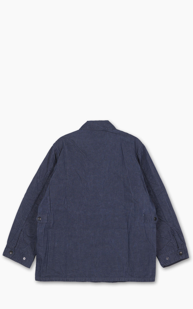 Barbour Denim Jungle Fatigue Casual Jacket Indigo