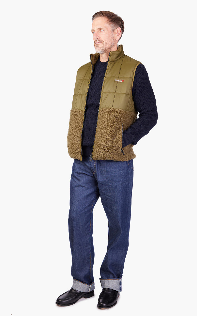 Barbour Fell Fleece Gilet Beech