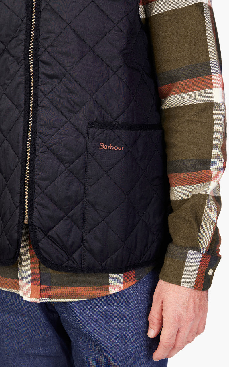 Barbour Quilted Zip Liner Black