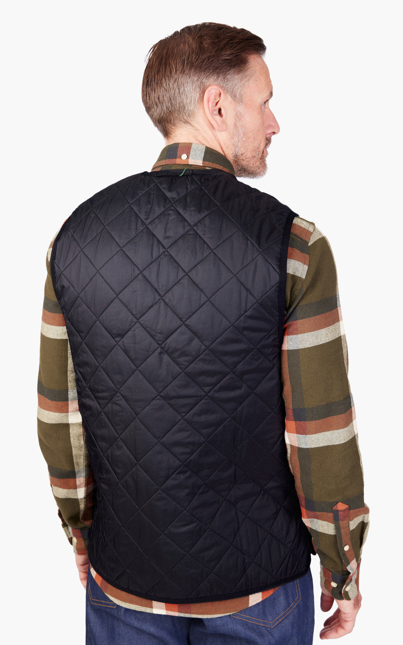 Barbour Quilted Zip Liner Black