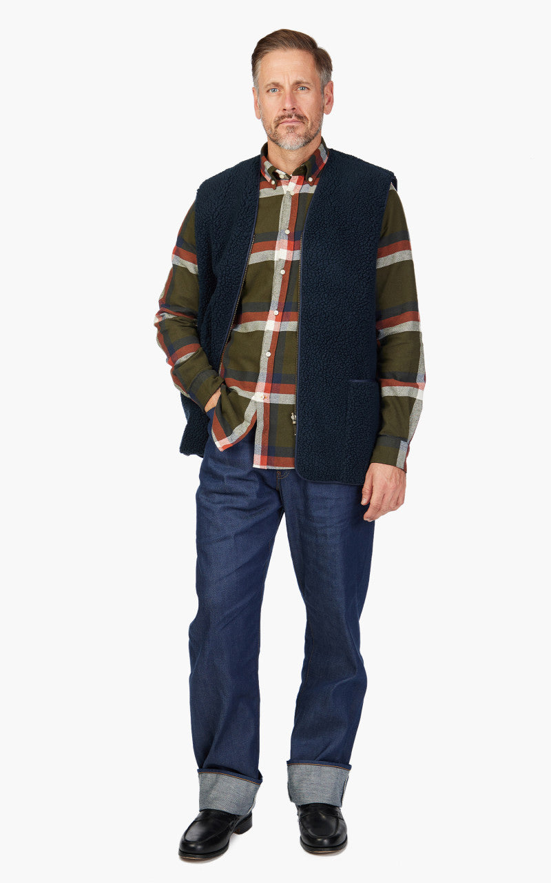 Barbour Berber Liner Navy