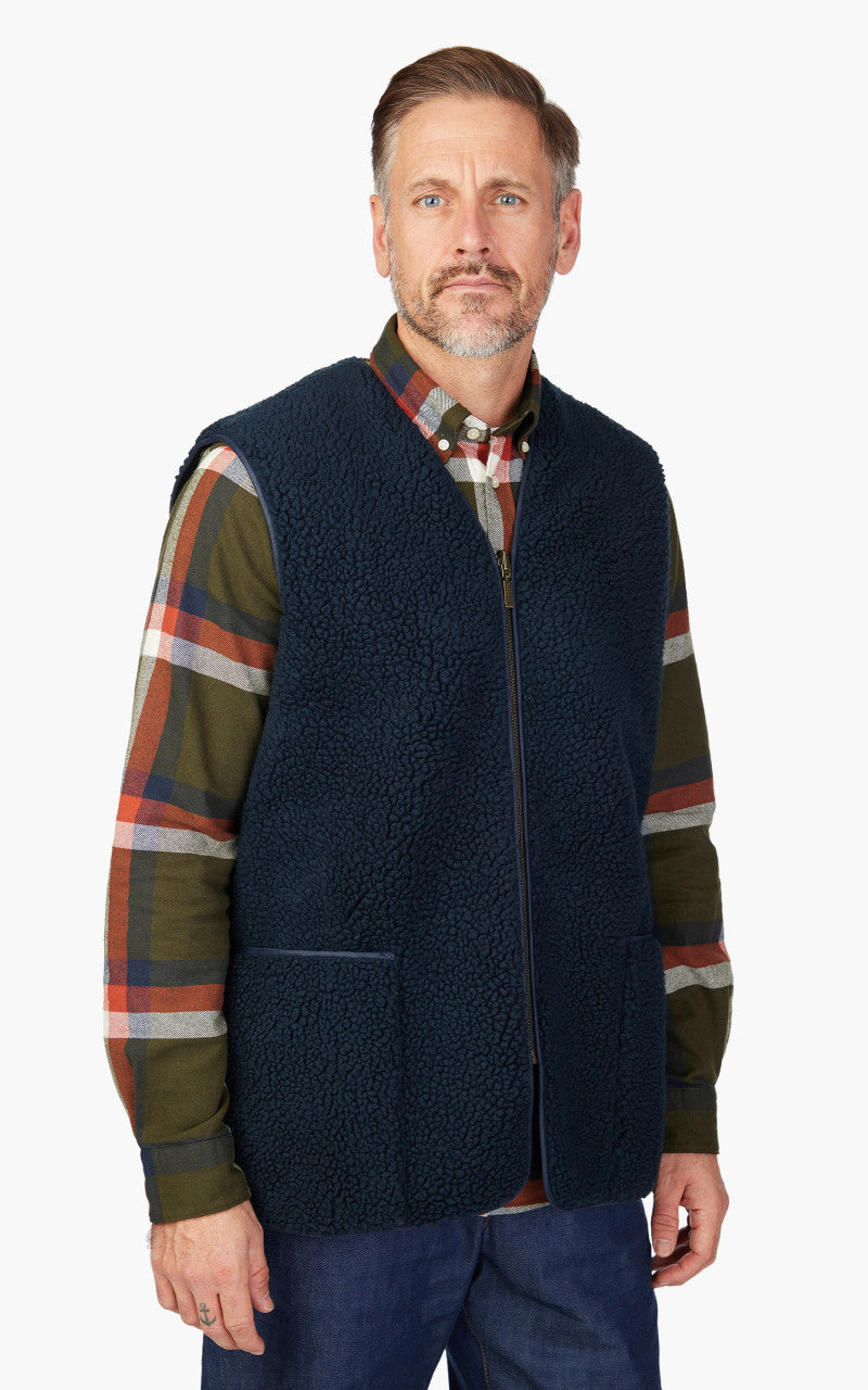 Barbour Berber Liner Navy