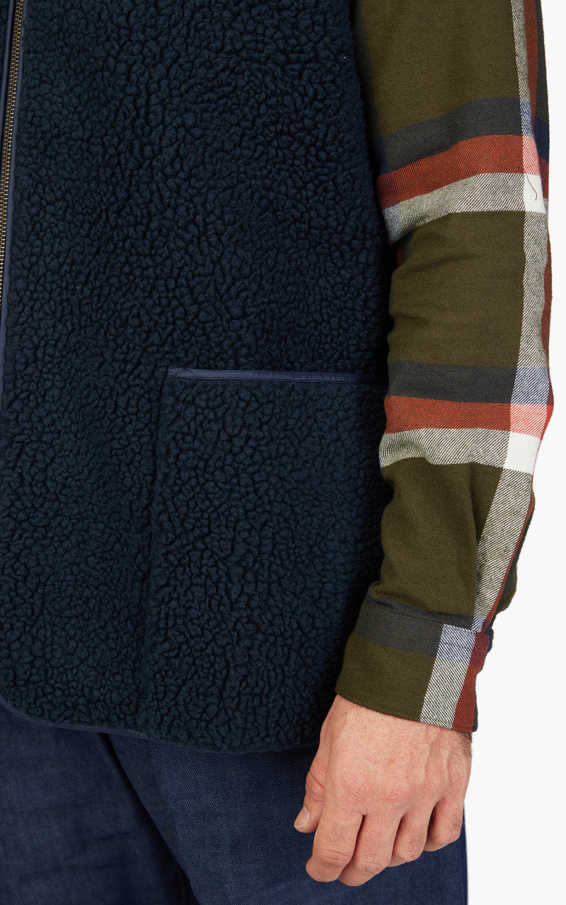 Barbour Berber Liner Navy