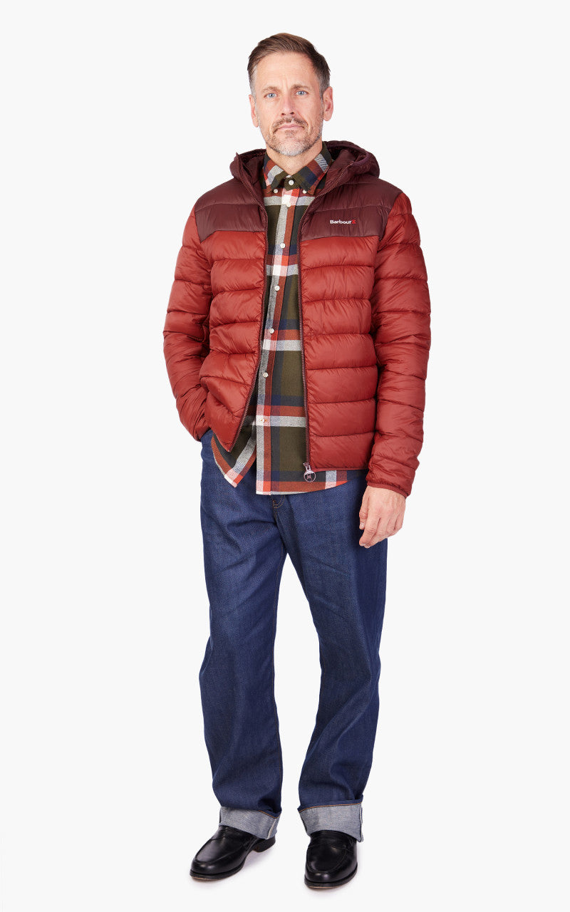 Barbour Kendle Quilted Jacket Russet