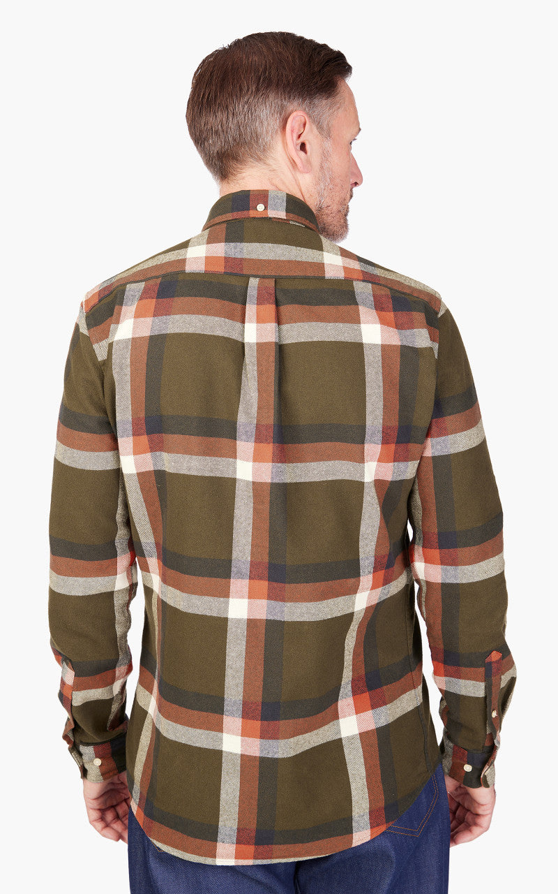 Barbour Folley Tailored Shirt Olive