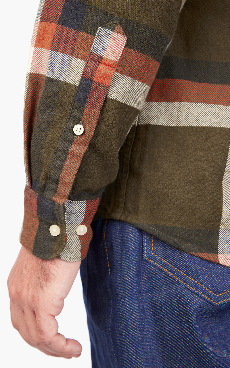 Barbour Folley Tailored Shirt Olive