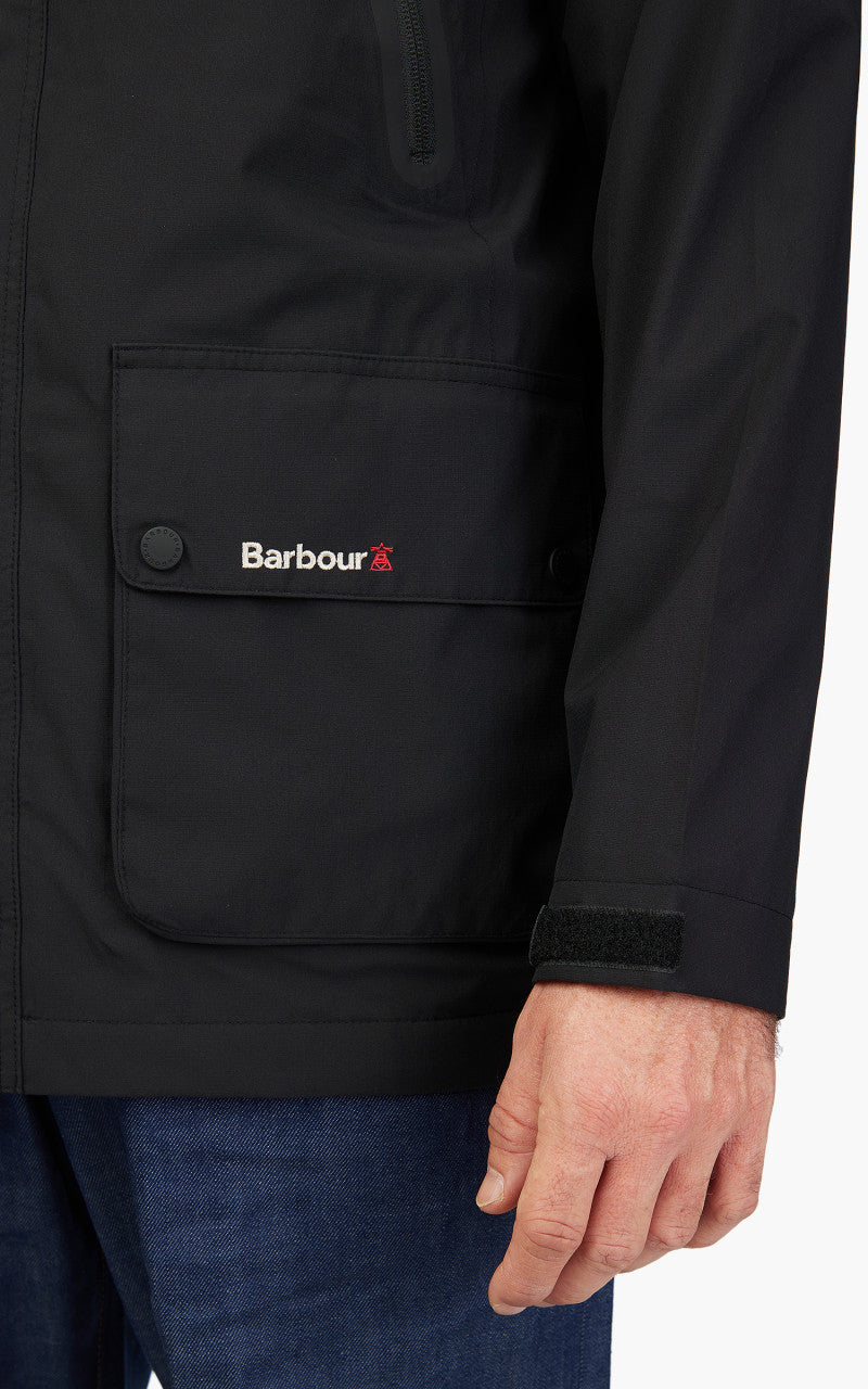 Barbour Active Bedale Waterproof Jacket Black