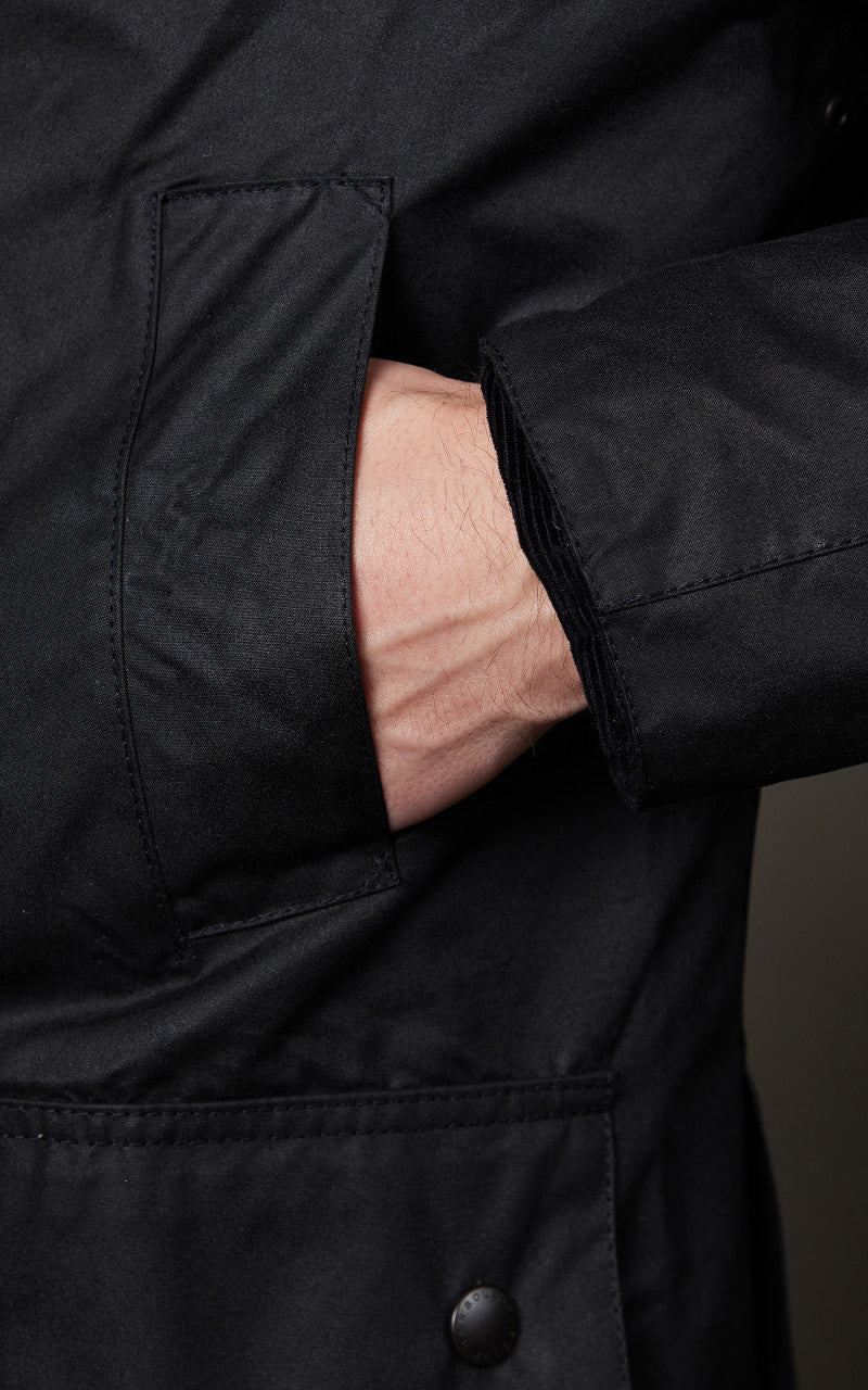 Barbour Ashby Wax Jacket Classic Black/Classic