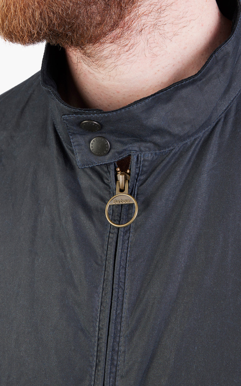 Barbour Lightweight Royston Wax Jacket Royal Navy