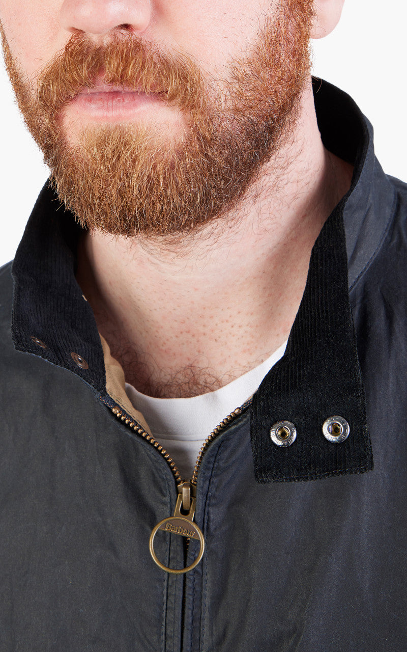 Barbour Lightweight Royston Wax Jacket Royal Navy