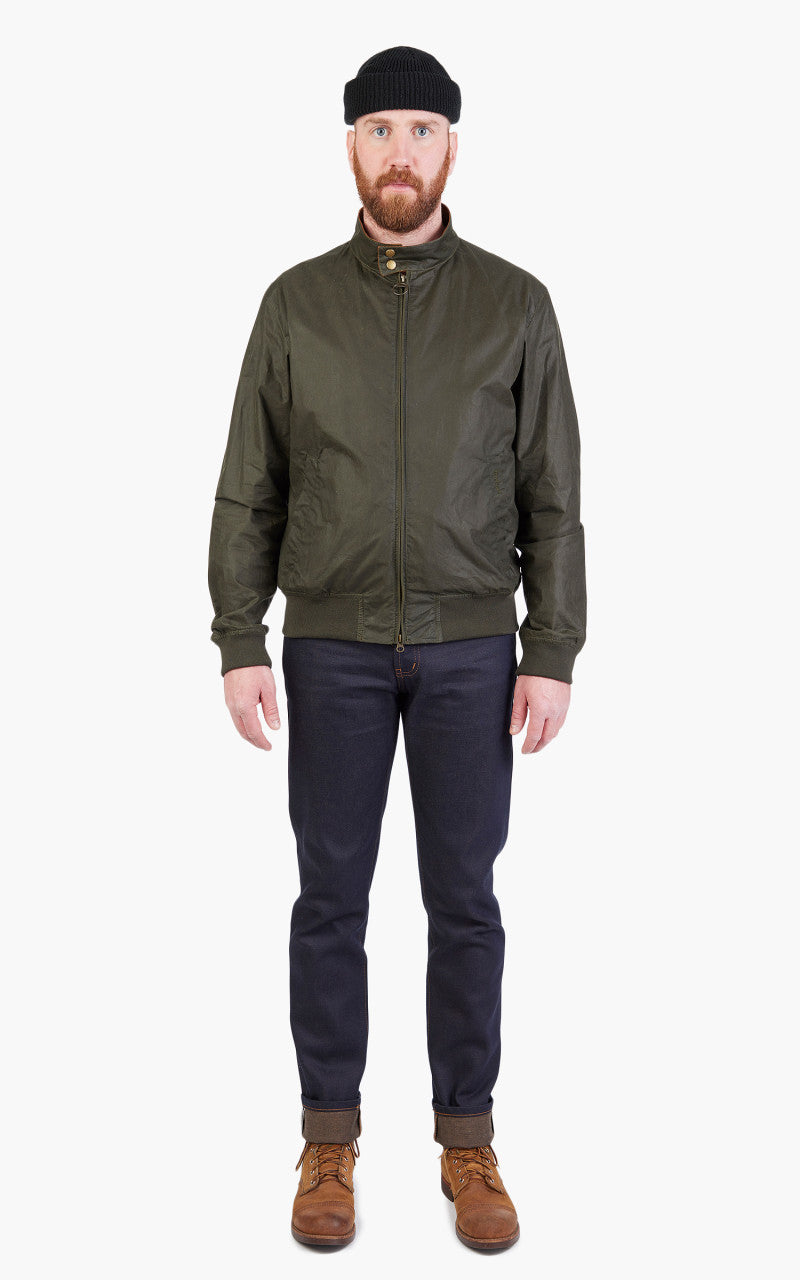 Barbour Lightweight Royston Wax Jacket Archive Olive