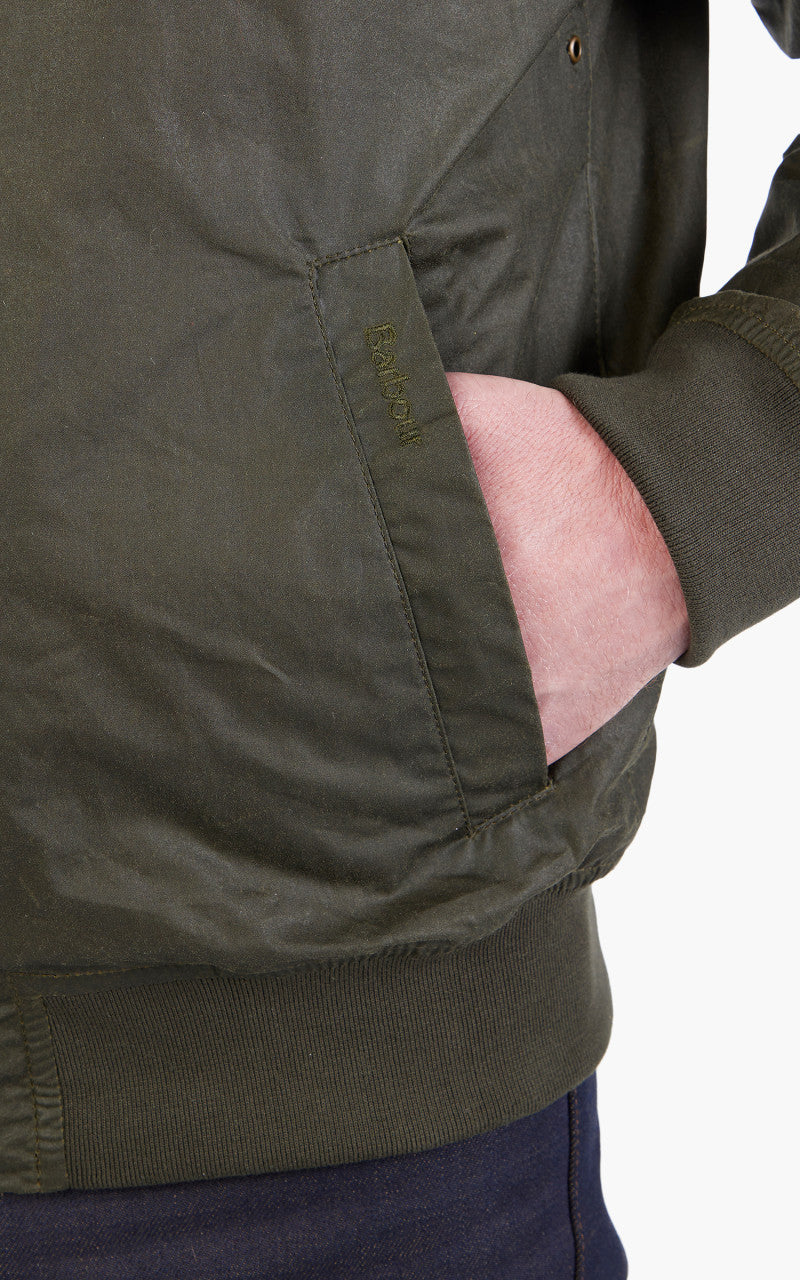 Barbour Lightweight Royston Wax Jacket Archive Olive