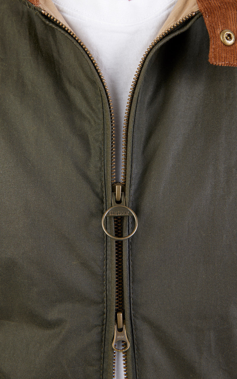 Barbour Lightweight Royston Wax Jacket Archive Olive