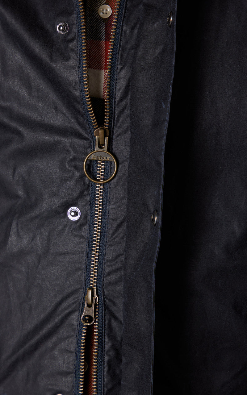 Barbour Lightweight Ashby Wax Jacket Royal Navy