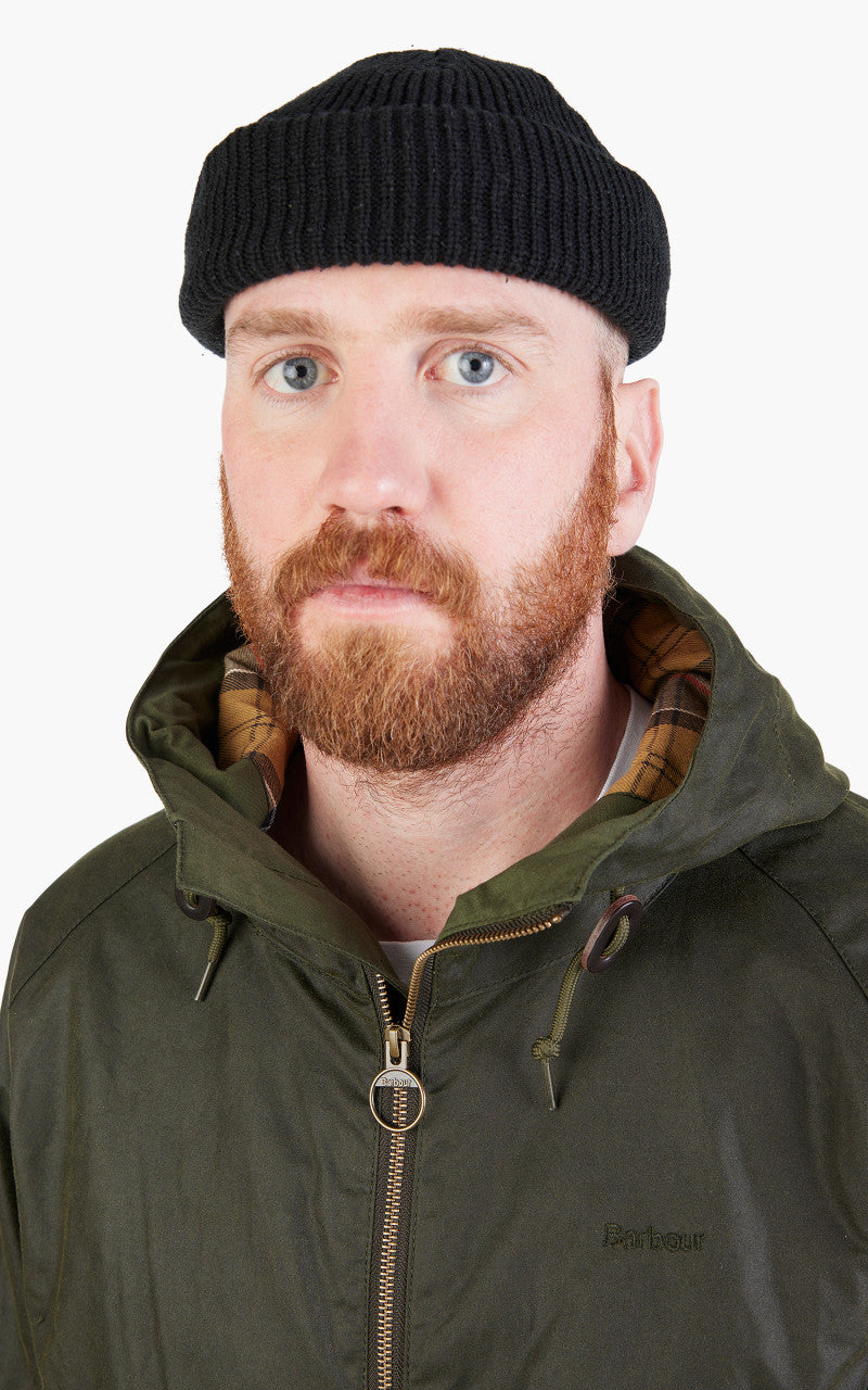 Barbour Hooded Domus Wax Jacket Fern/Dress
