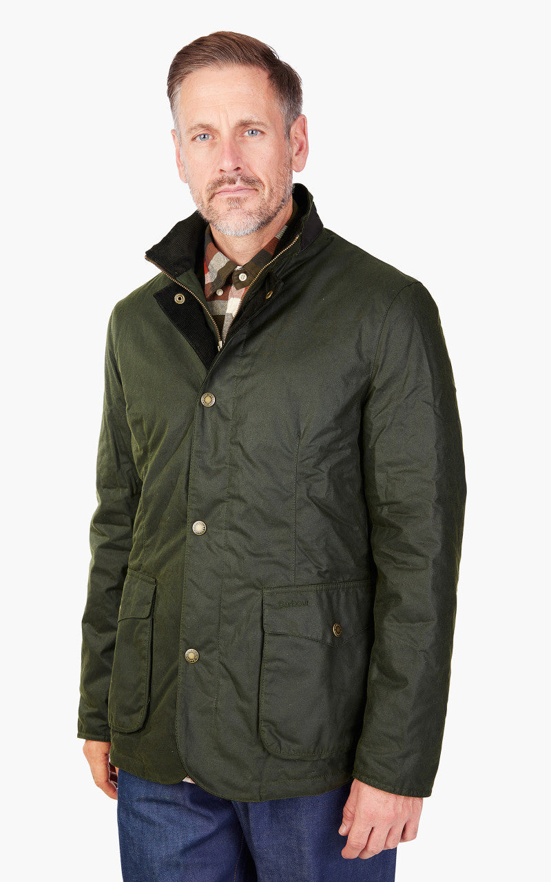 Barbour Compton Wax Jacket Fern