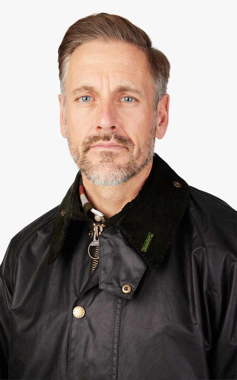 Barbour 40th Anniversary Beaufort Wax Jacket Sage