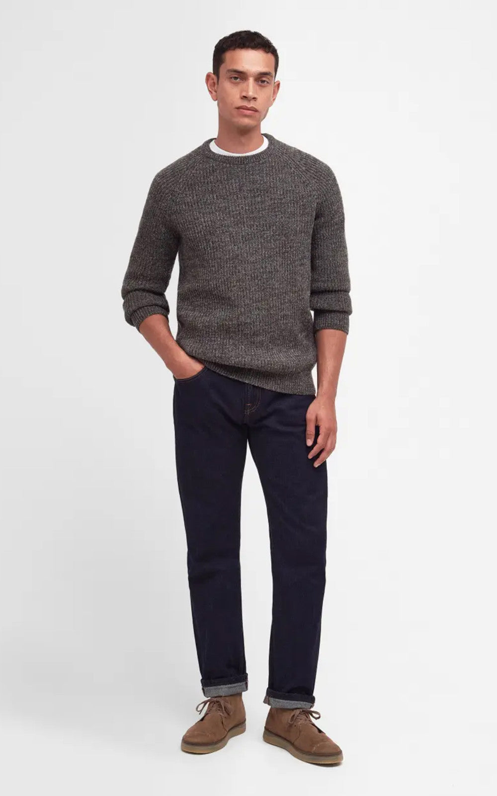 Barbour Sweatshirt Horseford Olive