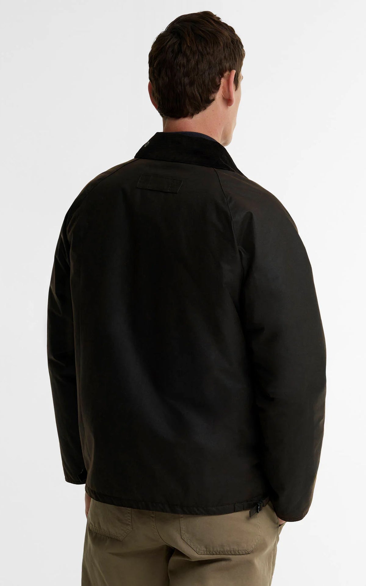Barbour Re-Engineered Durran Wax Jacket Dark Brown