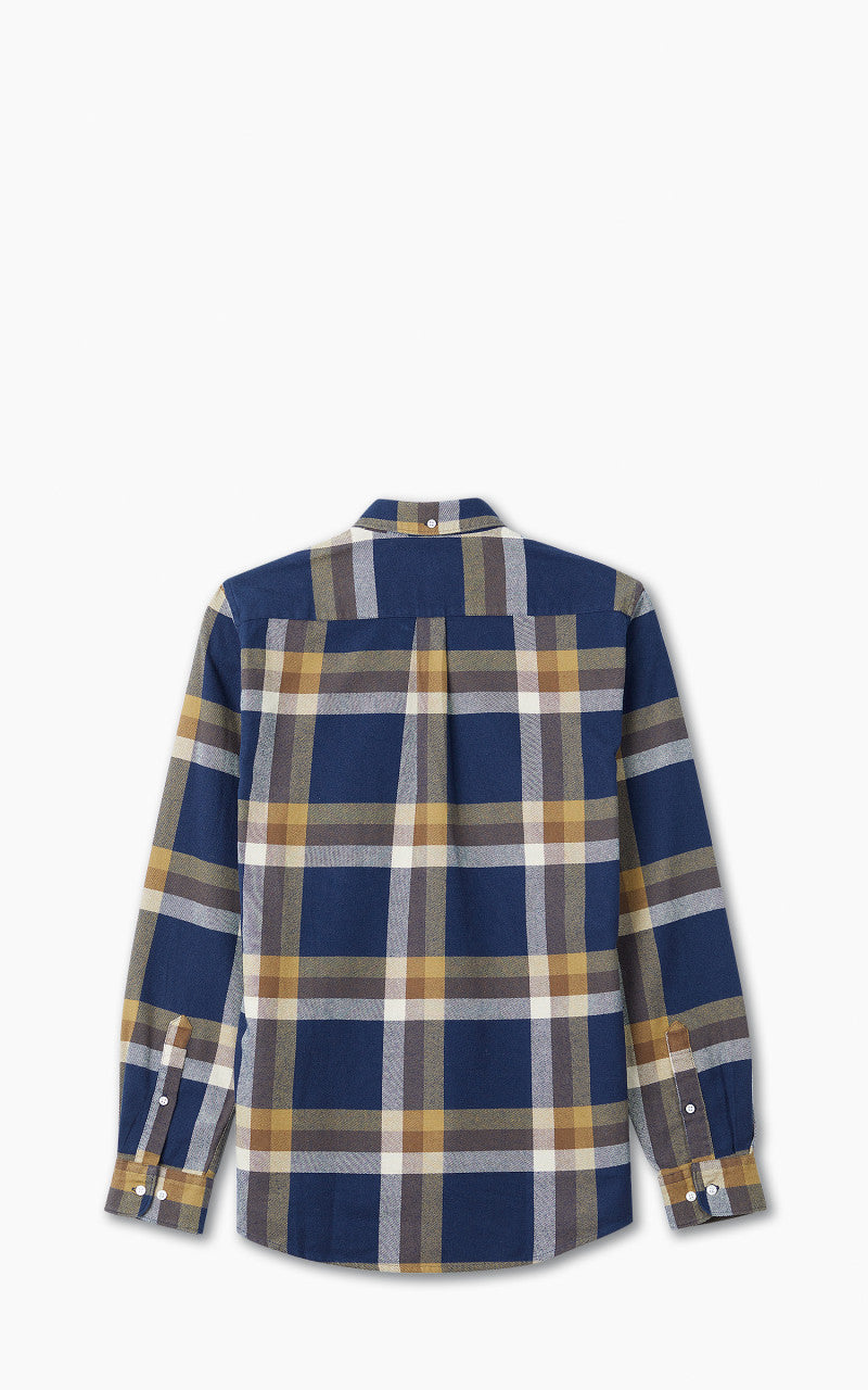 Barbour Folley Tailored Shirt Navy