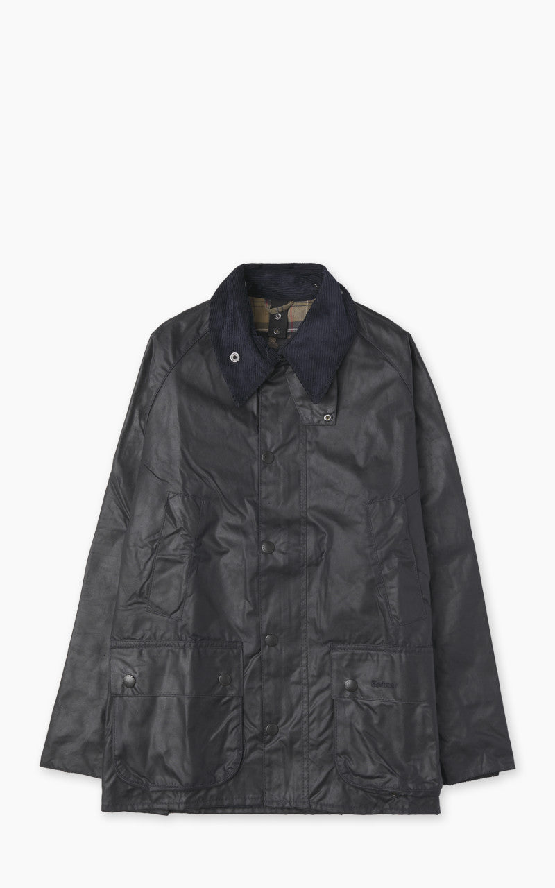 Barbour Bedale Wax Jacket Navy - Main Image
