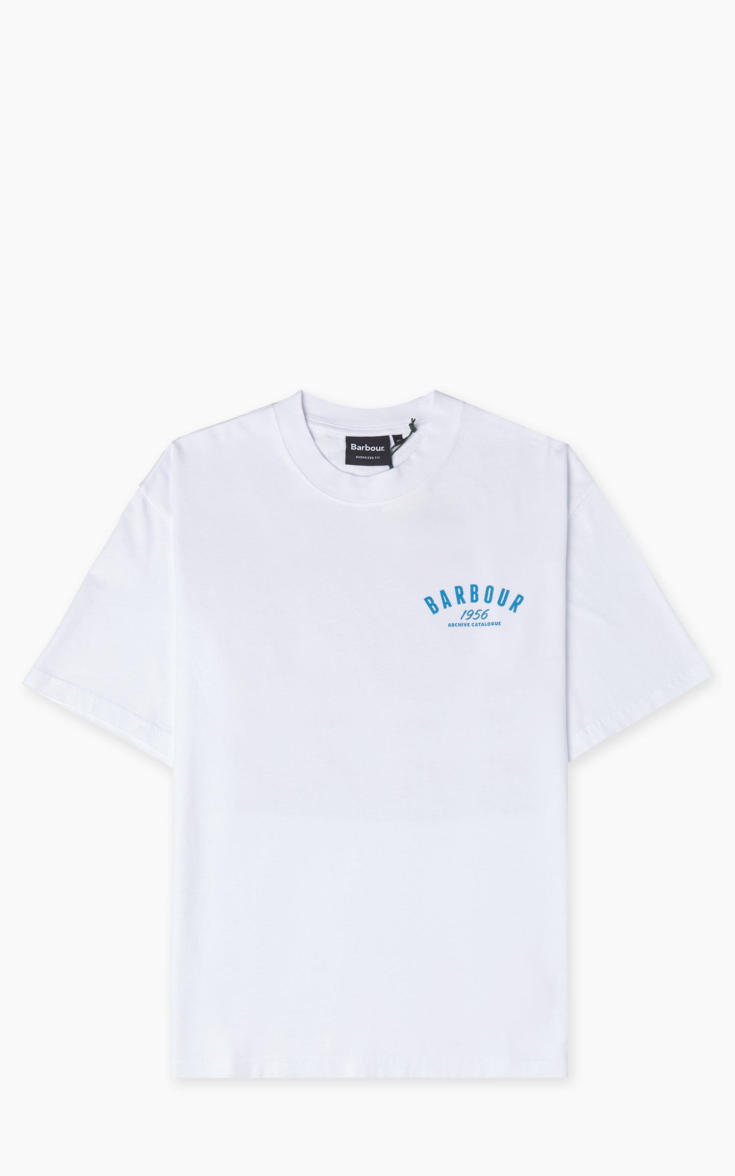 Barbour 1956 Graphic Oversized T-Shirt White