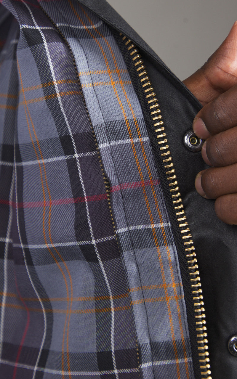 Barbour Beaufort Wax Jacket Black