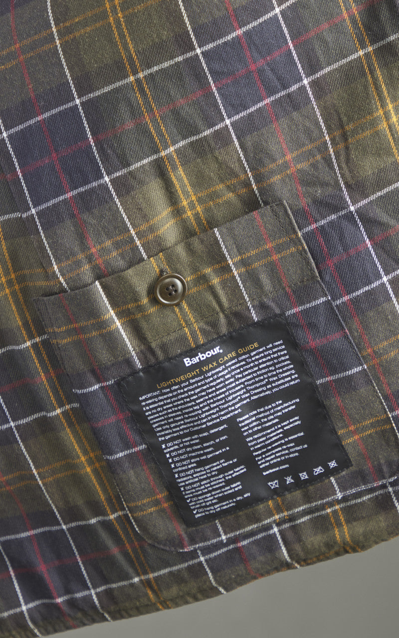 Barbour x To Ki To Driving Quilted Waxed Jacket Archive Olive