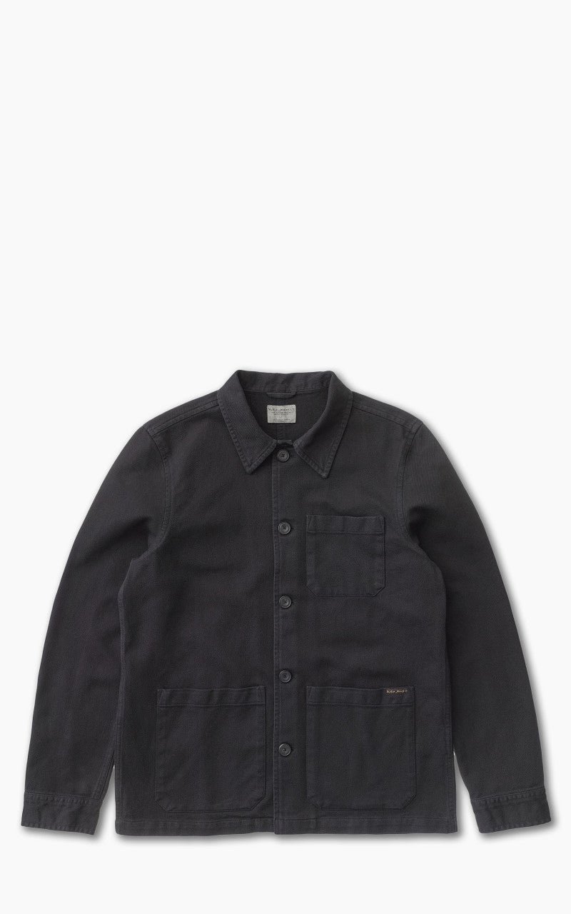 Nudie Jeans Barney Worker Jacket Black