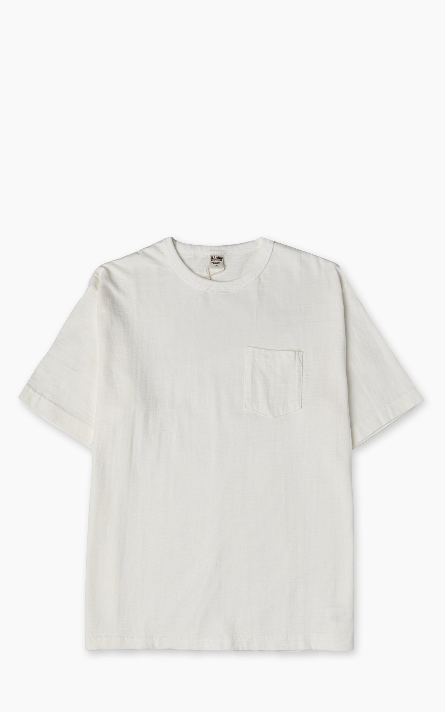 Barns Outfitters BR-11000 Tsuriami Pocket T-Shirt White