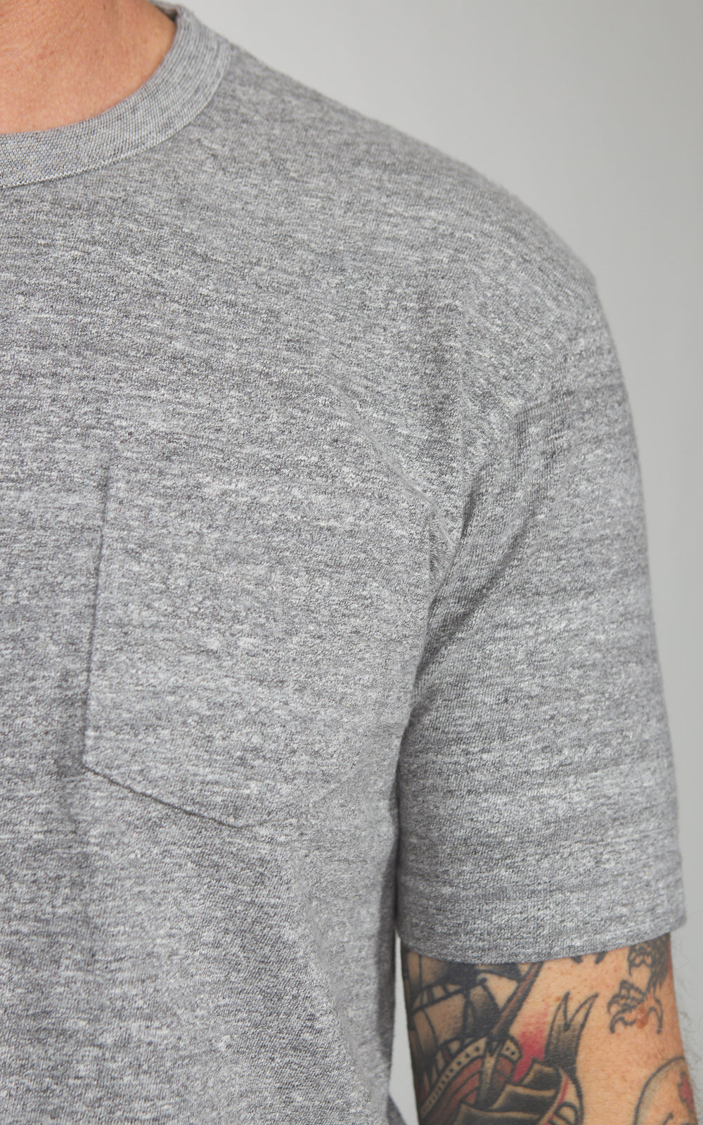 Barns Outfitters BR-11000 Tsuriami Pocket T-Shirt Grey