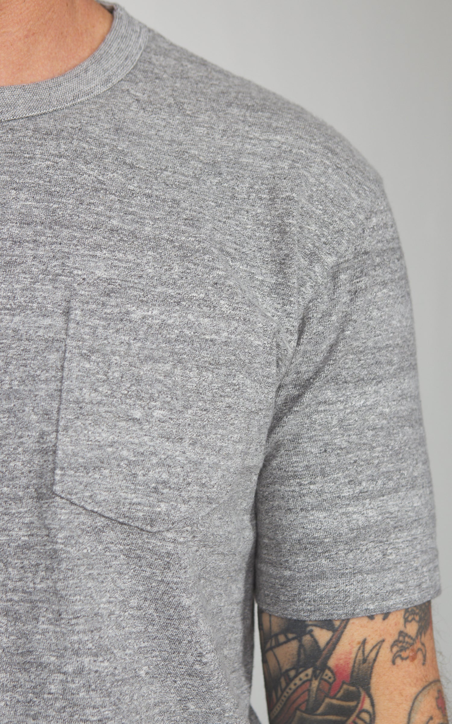 Barns Outfitters BR-11000 Tsuriami Pocket T-Shirt Grey