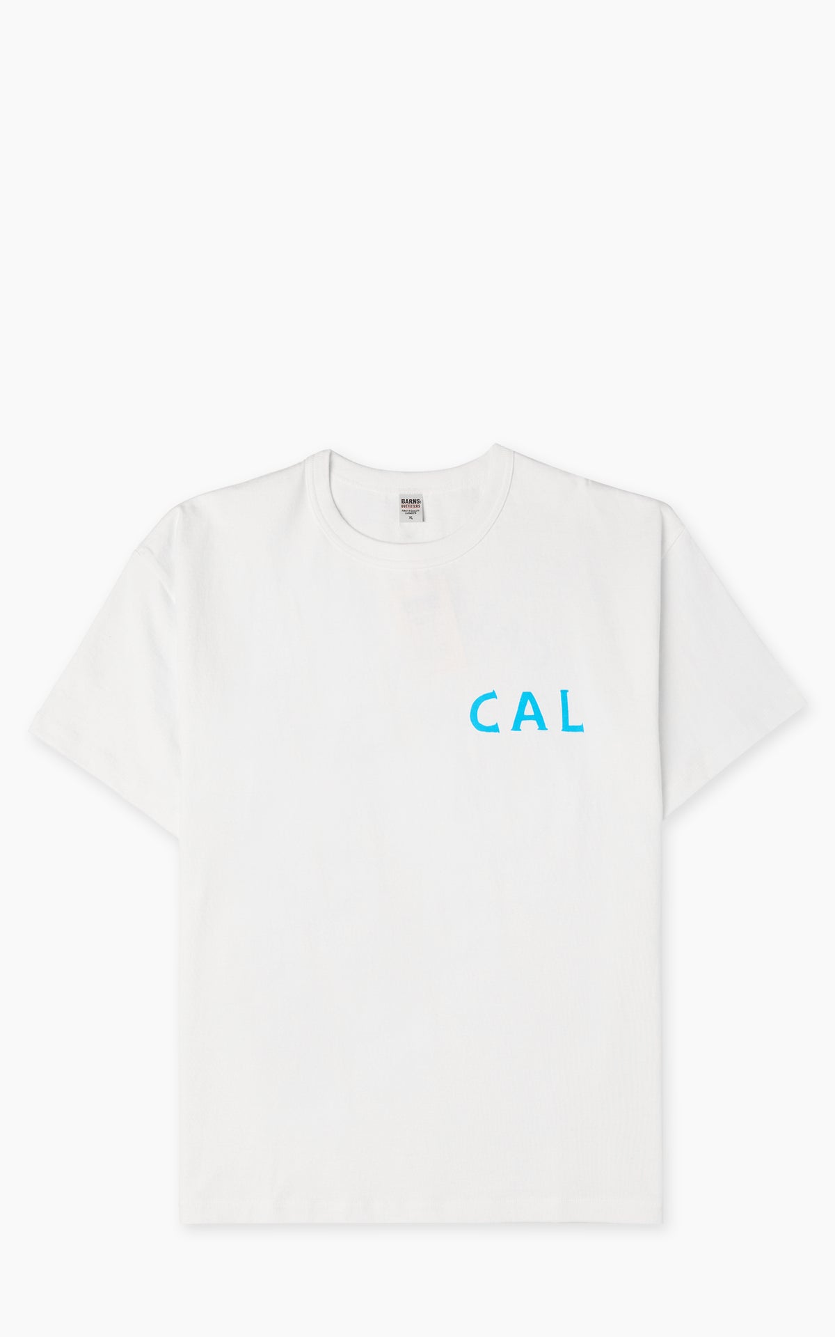 Barns Outfitters BR-26151 G.O.A.T. Short Sleeve T-Shirt White