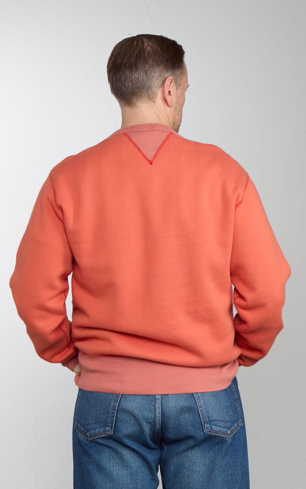 Barns Outfitters BR-3000 COZUN Double V-Gusset Sweatshirt Red