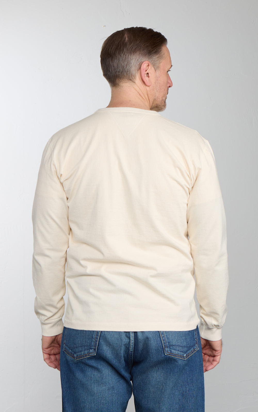 Barns Outfitters BR-3043 COZUN Crew Neck L/S T-Shirt Ivory
