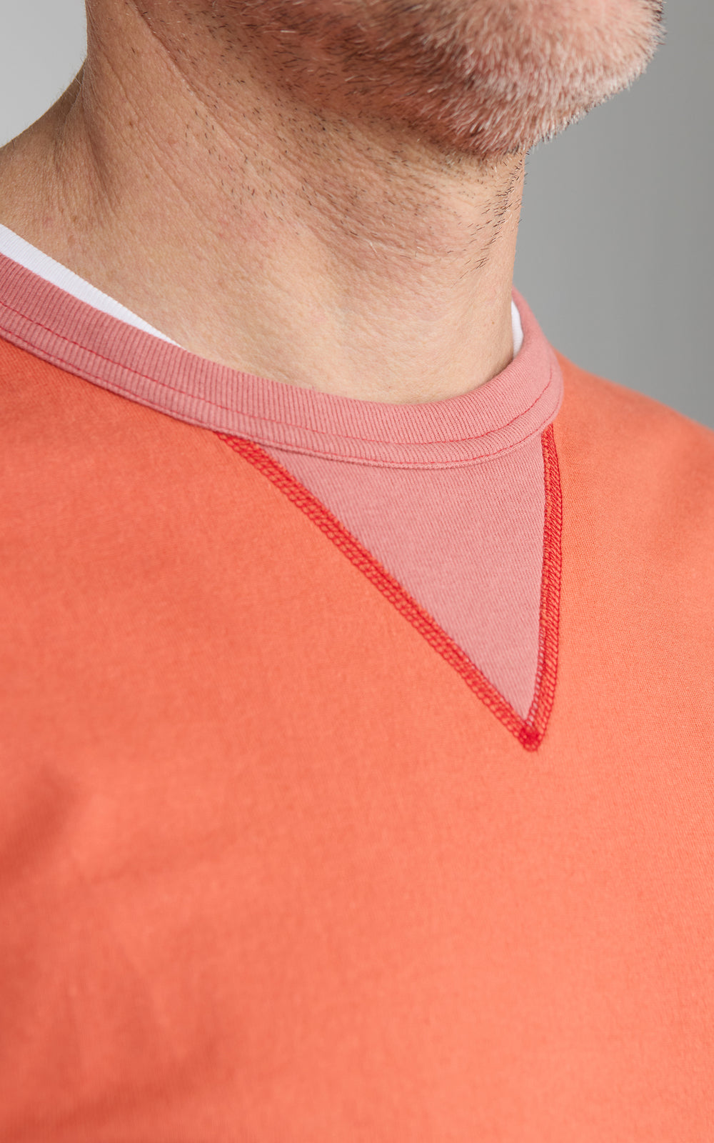 Barns Outfitters BR-3043 COZUN Crew Neck L/S T-Shirt Red