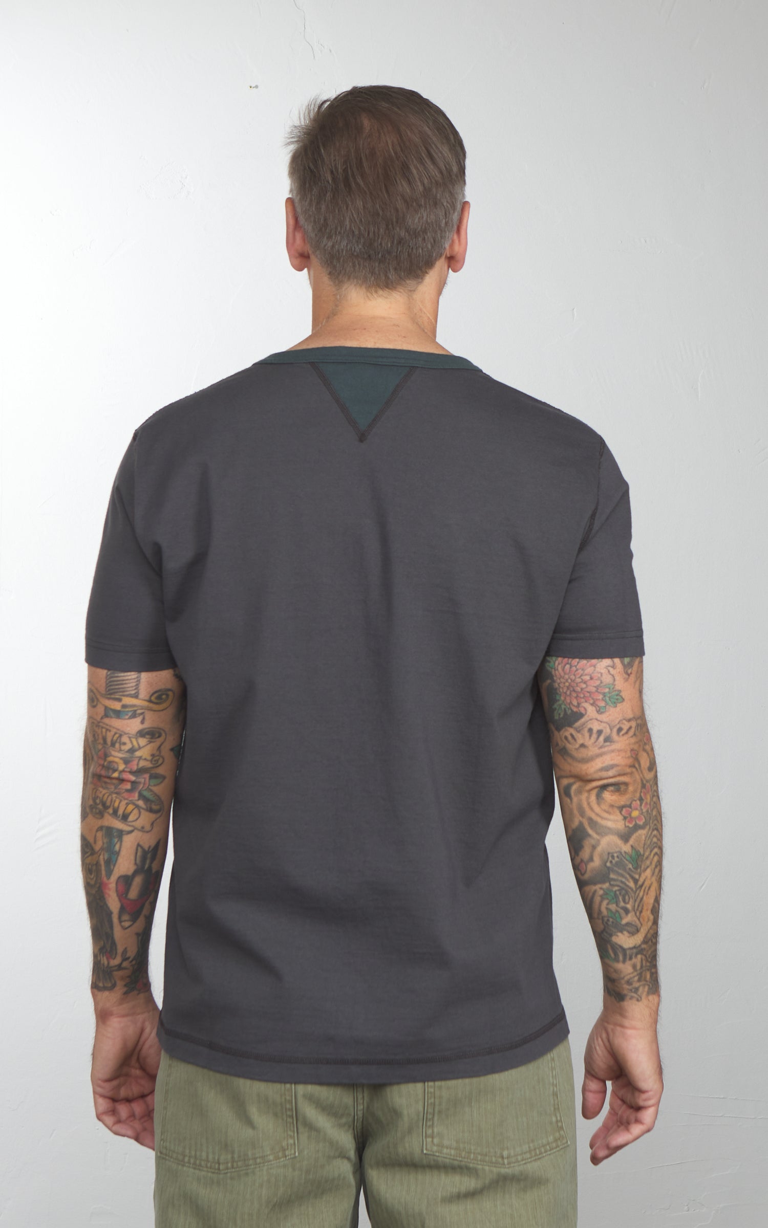 Barns Outfitters BR-8145 COZUN S/S Double V-Gusset T-Shirt Black