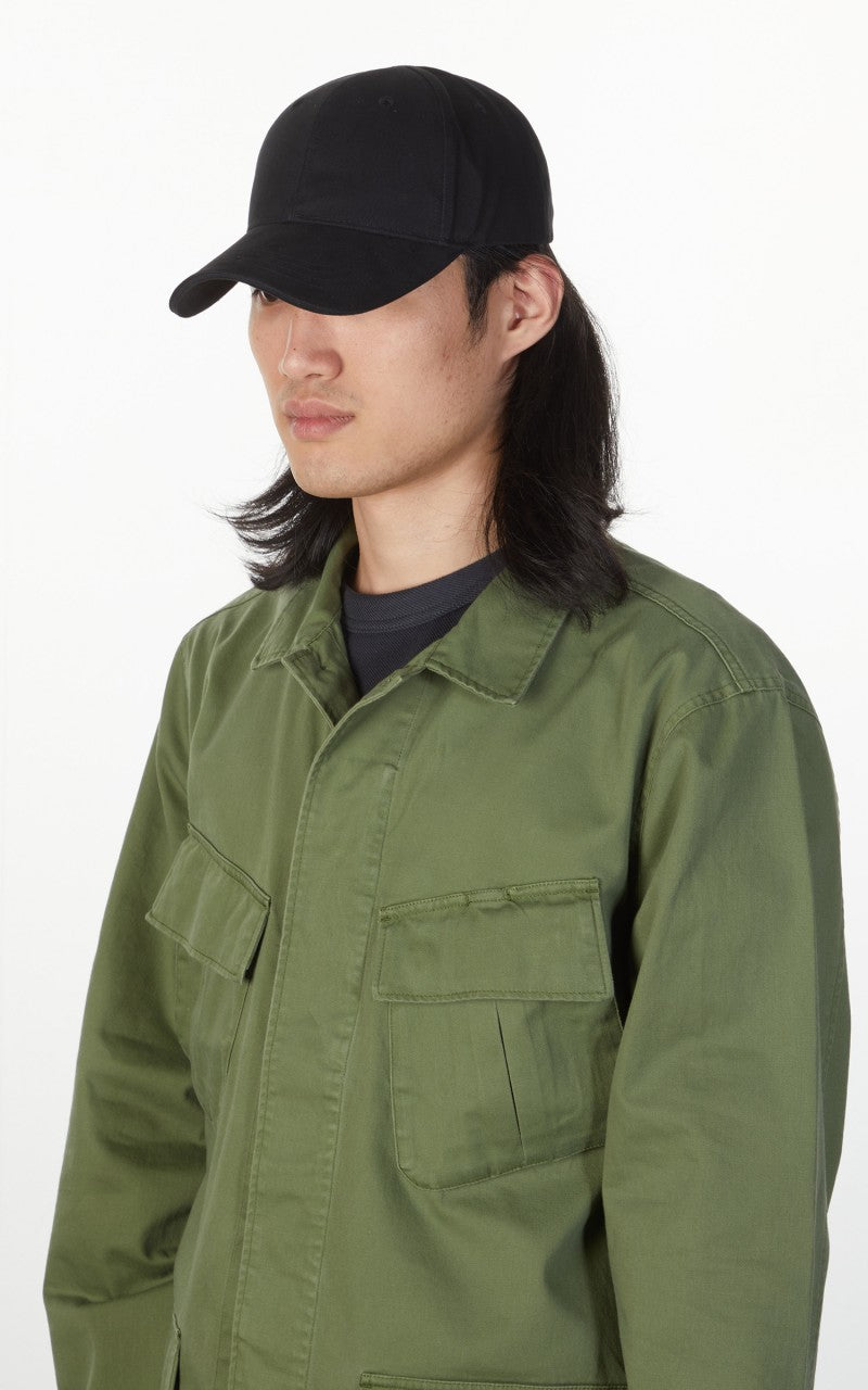 Military Surplus 6-Panel-Cap Black